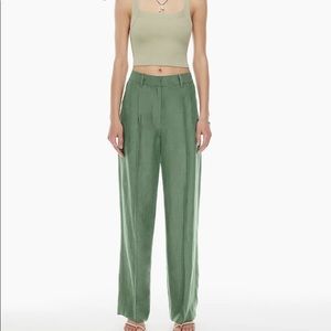 BNWT Aritzia Effortless Pants Sage